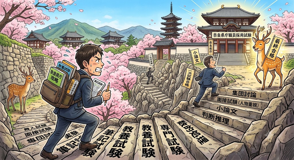 【2026年】奈良県庁採用試験の難易度・偏差値