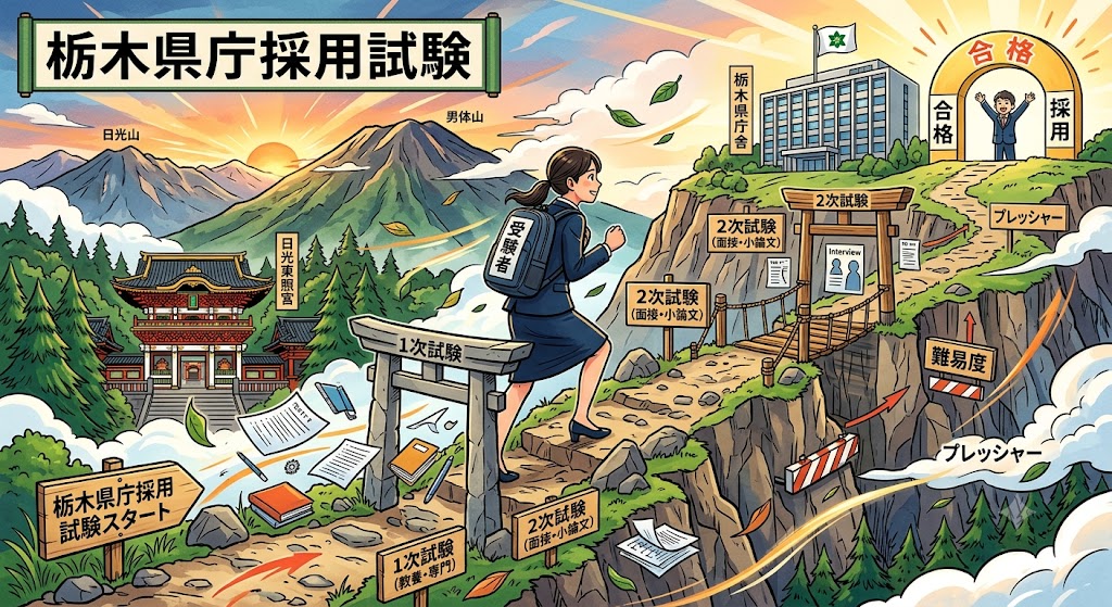 【2026年】栃木県庁採用試験の難易度・偏差値