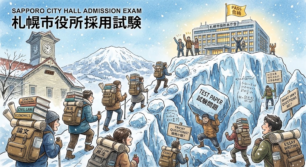 【2026年】札幌市役所採用試験の難易度・偏差値