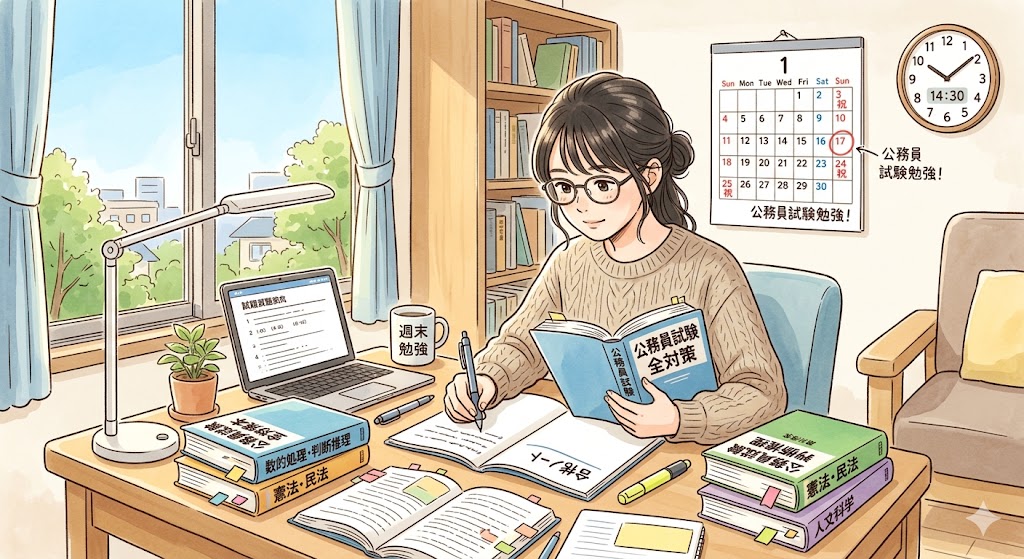 土日受講できる公務員予備校
